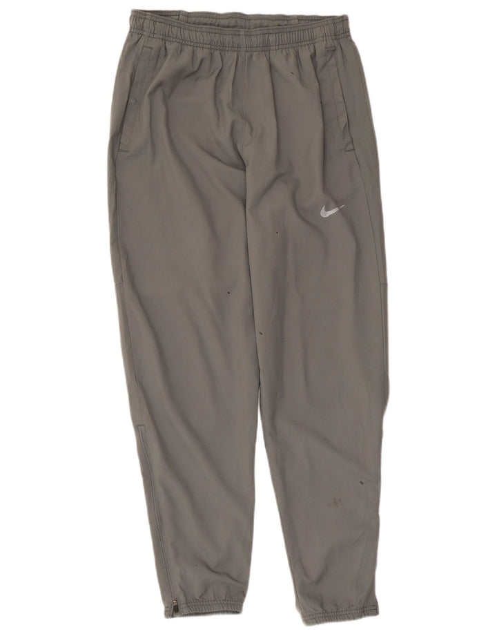 Nike Mens Dri Fit Calças de treino Joggers Pequeno Cinza Poliéster