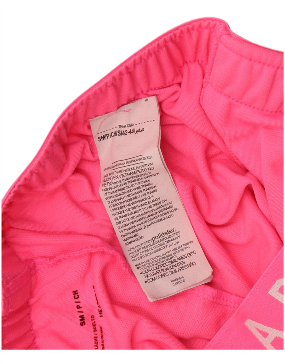 Shorts esportivos gráficos femininos UNDER ARMOUR UK 10 pequeno bloco colorido rosa