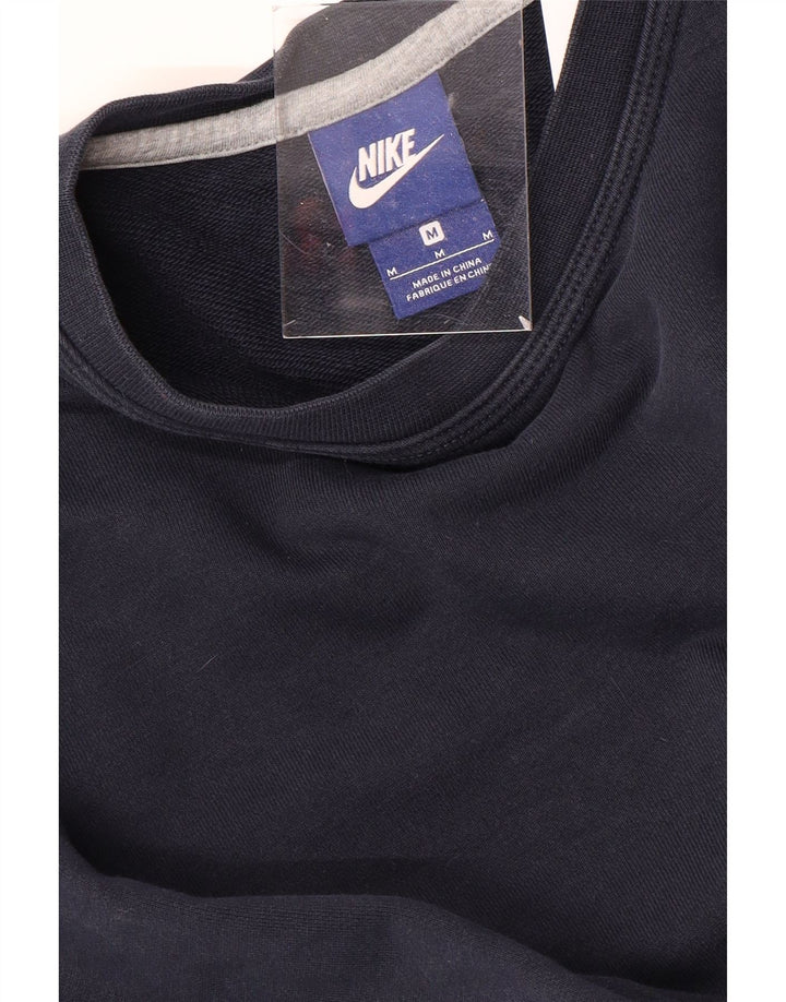 NIKE Mens Moletom Jumper Médio Azul Marinho