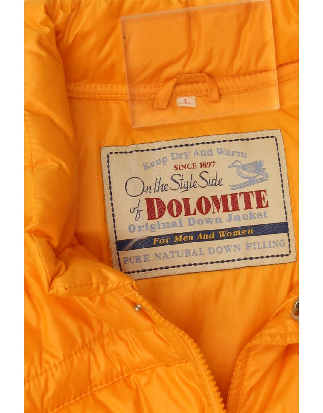 Colete acolchoado masculino Dolomite UK 40 grande nylon laranja