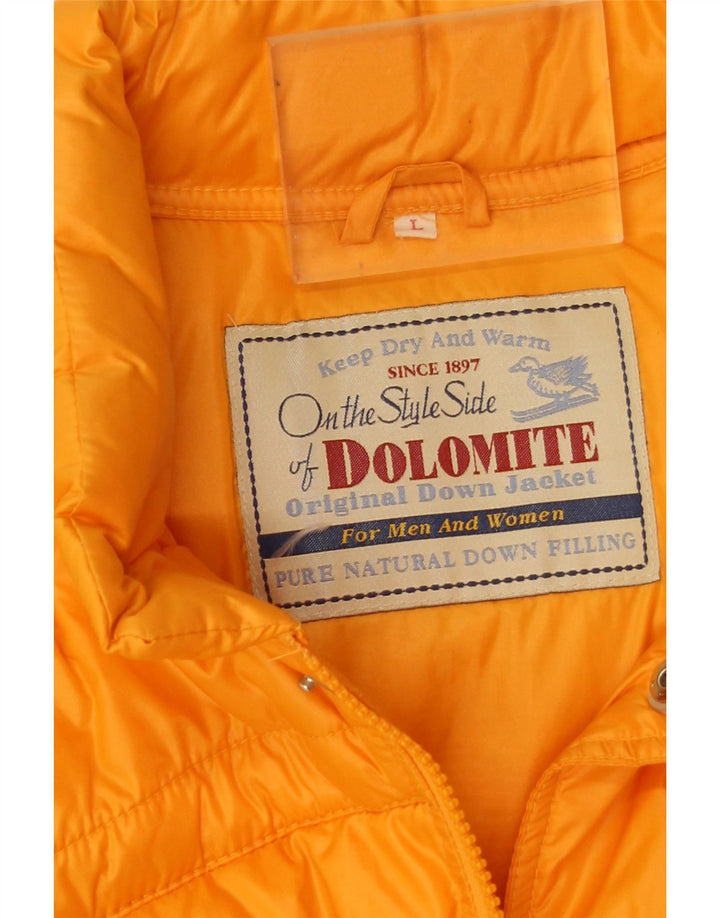 Colete acolchoado masculino Dolomite UK 40 grande nylon laranja