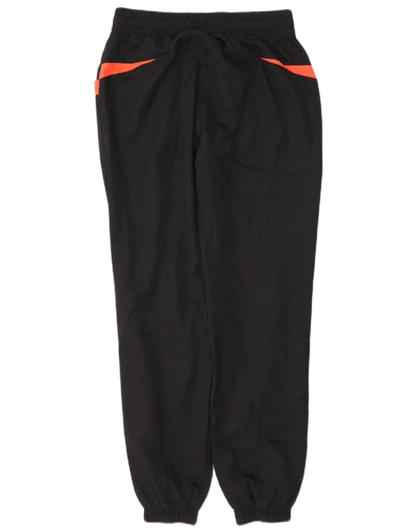 Calça esportiva masculina Emporio Armani, joggers, bloco colorido preto pequeno