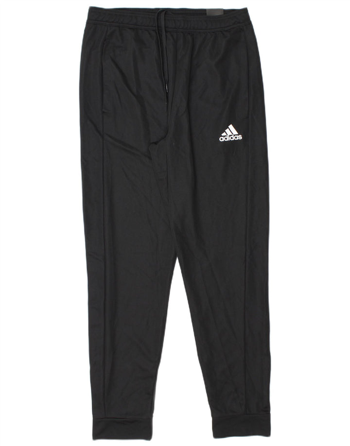 Adidas Mens Treino Calças Joggers Médio Poliéster Preto