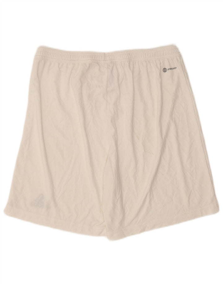 Adidas Mens Aeroready Sport Shorts XL Branco Poliéster