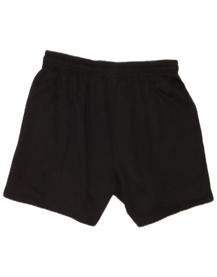 Shorts esportivos masculinos Reebok pequeno poliéster preto
