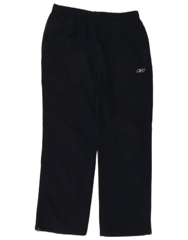 Calça de treino feminina Reebok UK 12 médio azul marinho