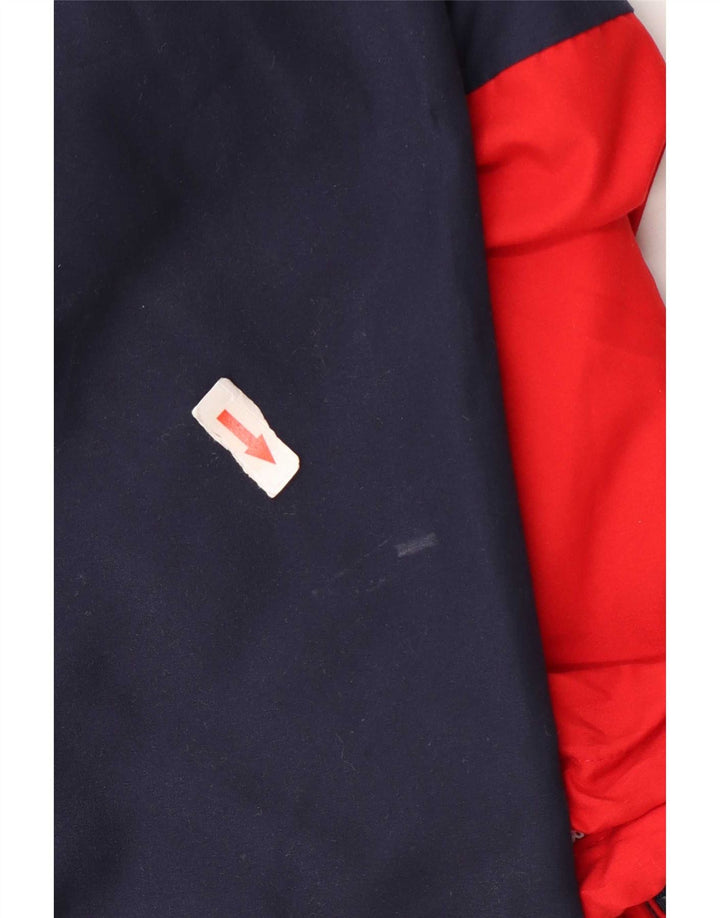 Fila Mens Graphic Hooded Tracksuit Top Jacket Médio Azul Marinho Colourblock