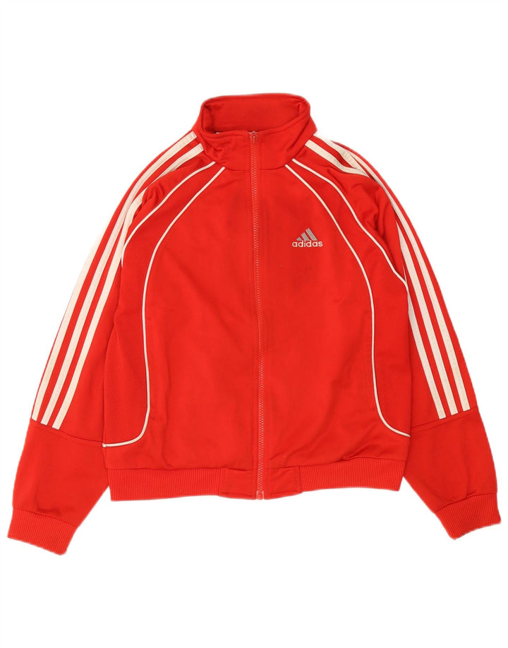 Jaqueta Adidas Meninas Treino Top 11-12 Anos Vermelho