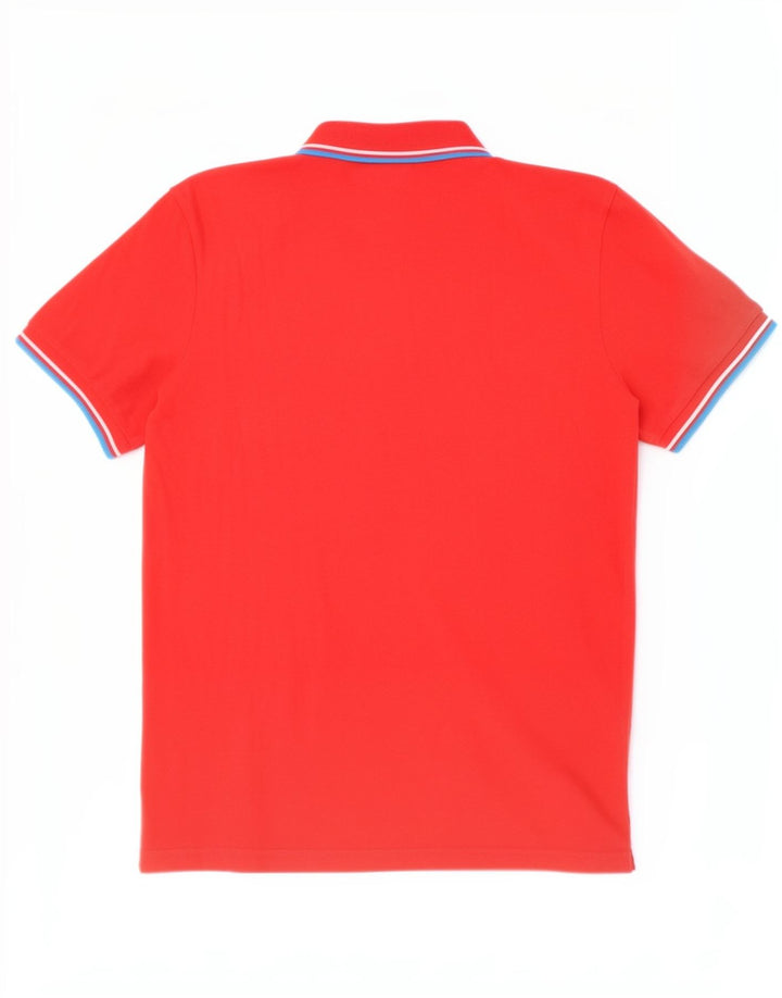 Camisa polo masculina Diadora grande algodão vermelho