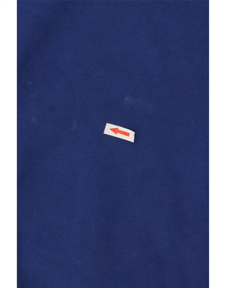 Puma moletom gráfico masculino jumper 2XL azul colorblock algodão