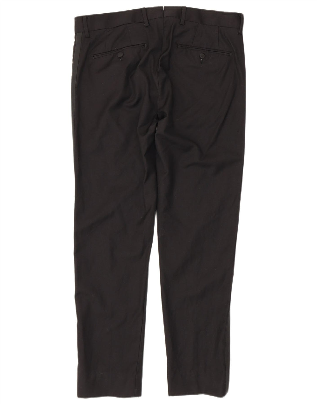 Calça masculina Gutteridge Slim Suit IT 48 Médio W32 L29 Poliéster Preto