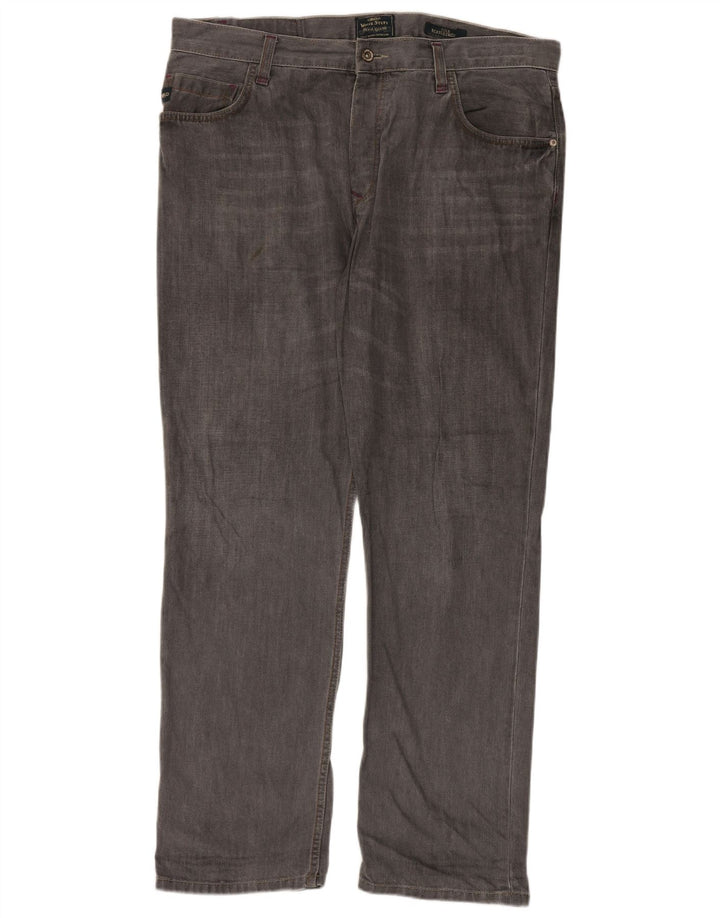 Jeans retos masculinos White Stuff W38 L32 algodão cinza