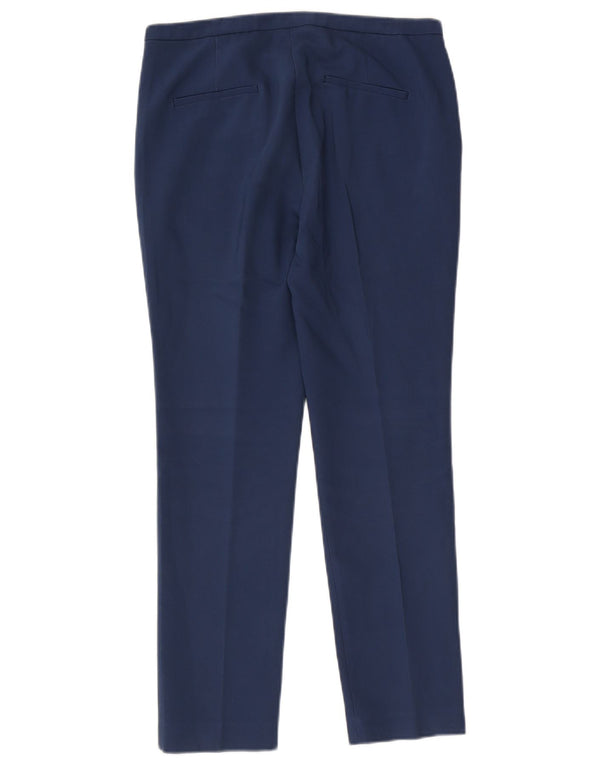 Zara Calça Chino Feminina Slim Grande W30 L27 Azul