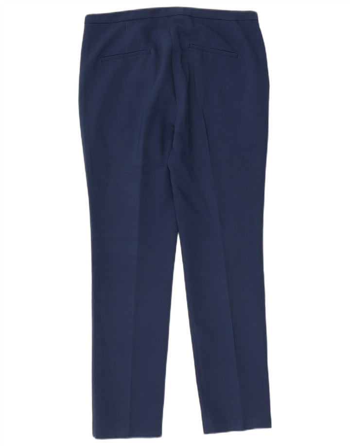 Zara Calça Chino Feminina Slim Grande W30 L27 Azul