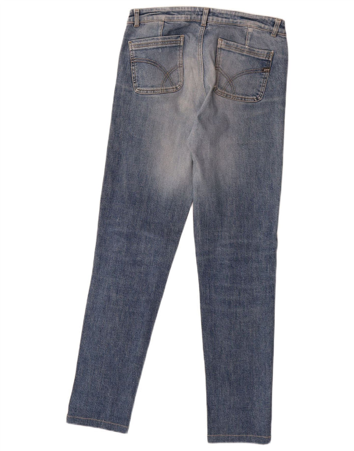 Gas Womens Slim Jeans W30 L30 Azul Algodão
