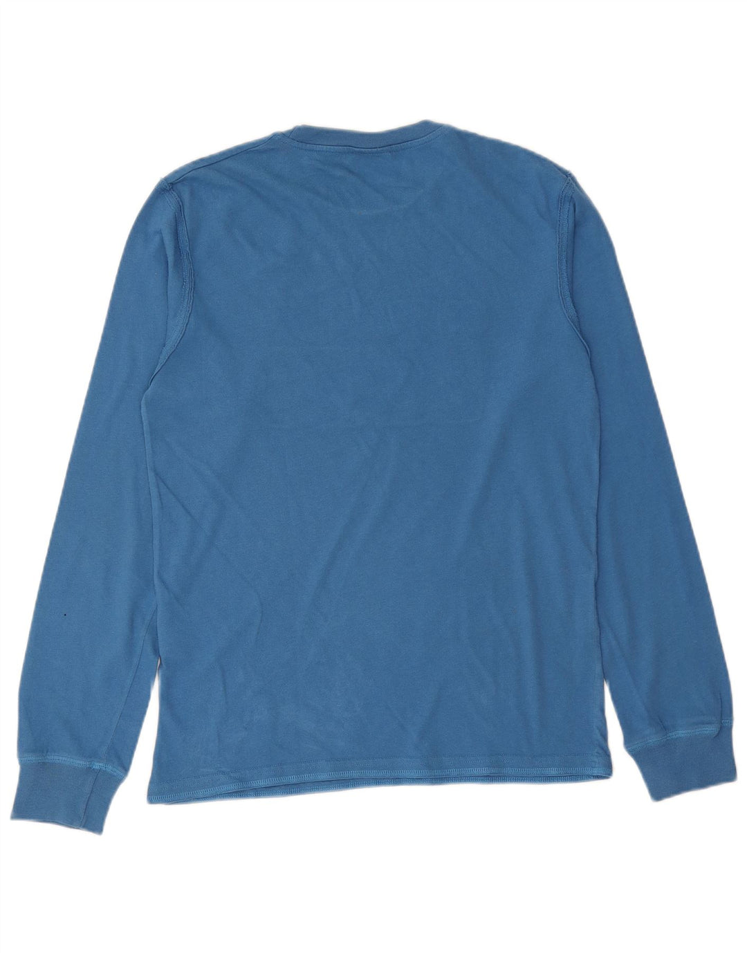 LEVI'S Top gráfico masculino manga comprida algodão azul médio
