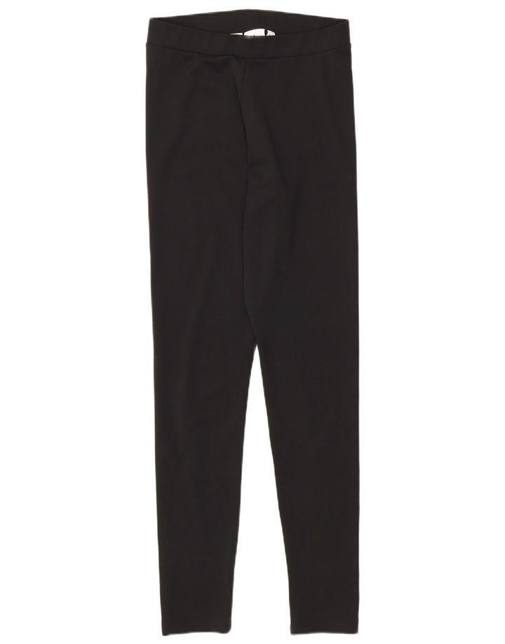 Leggings Adidas Femininas UK 10 Pequenas Poliéster Preto
