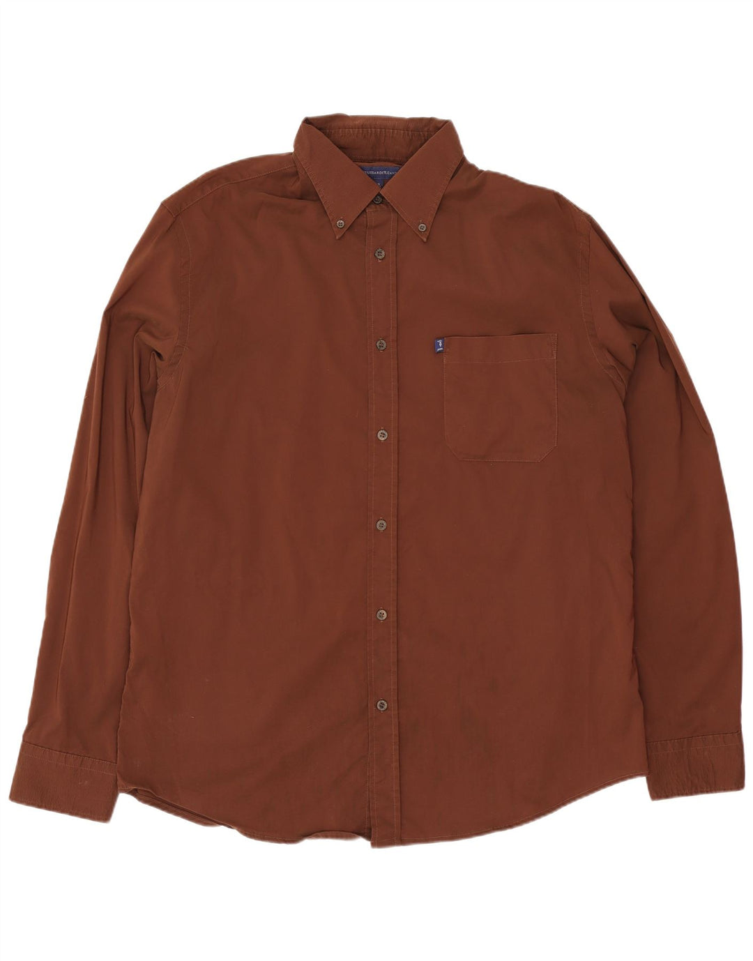 Camisa masculina Trussardi XL algodão marrom