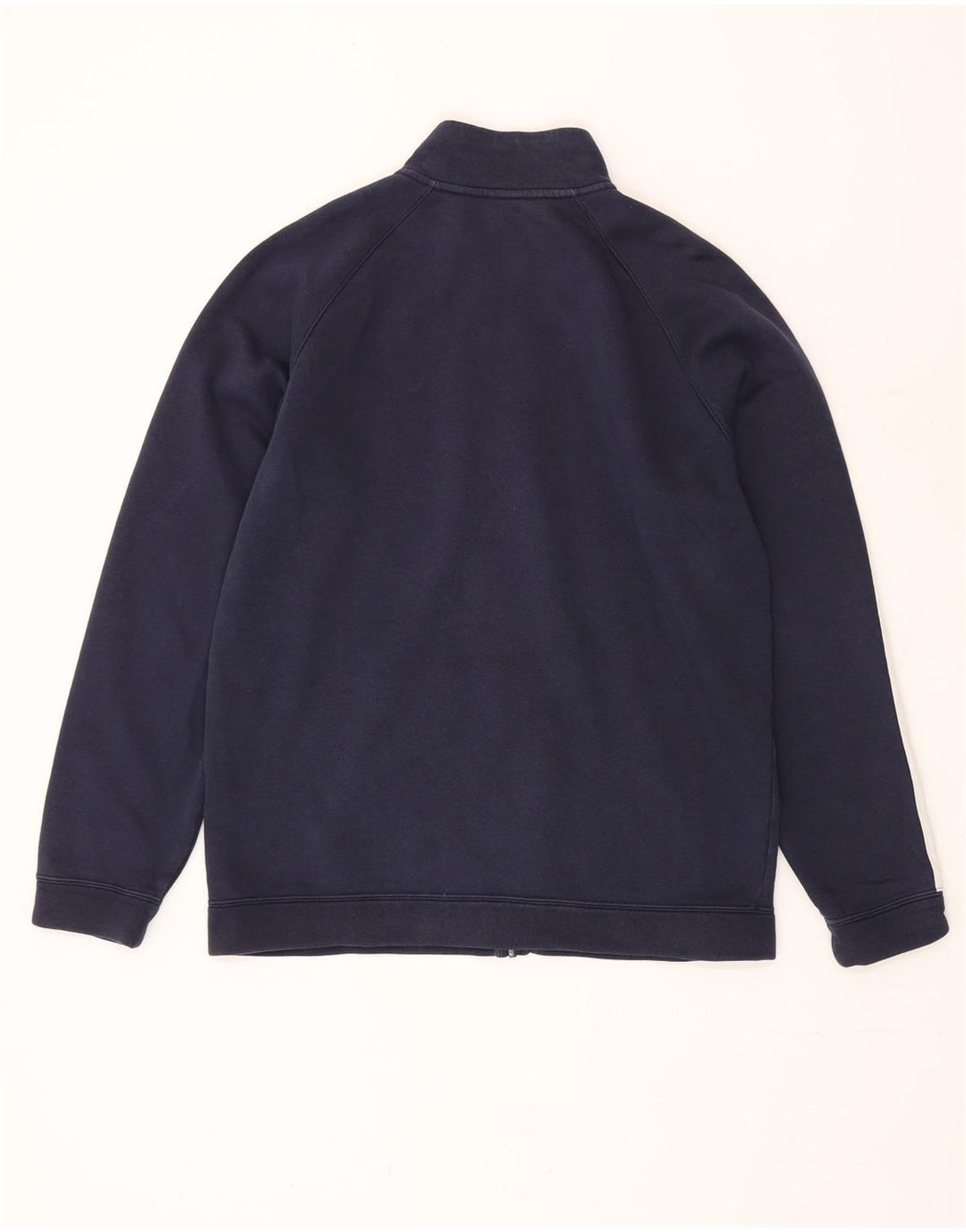 Jaqueta Nike masculina de agasalho grande azul marinho de algodão colorblock