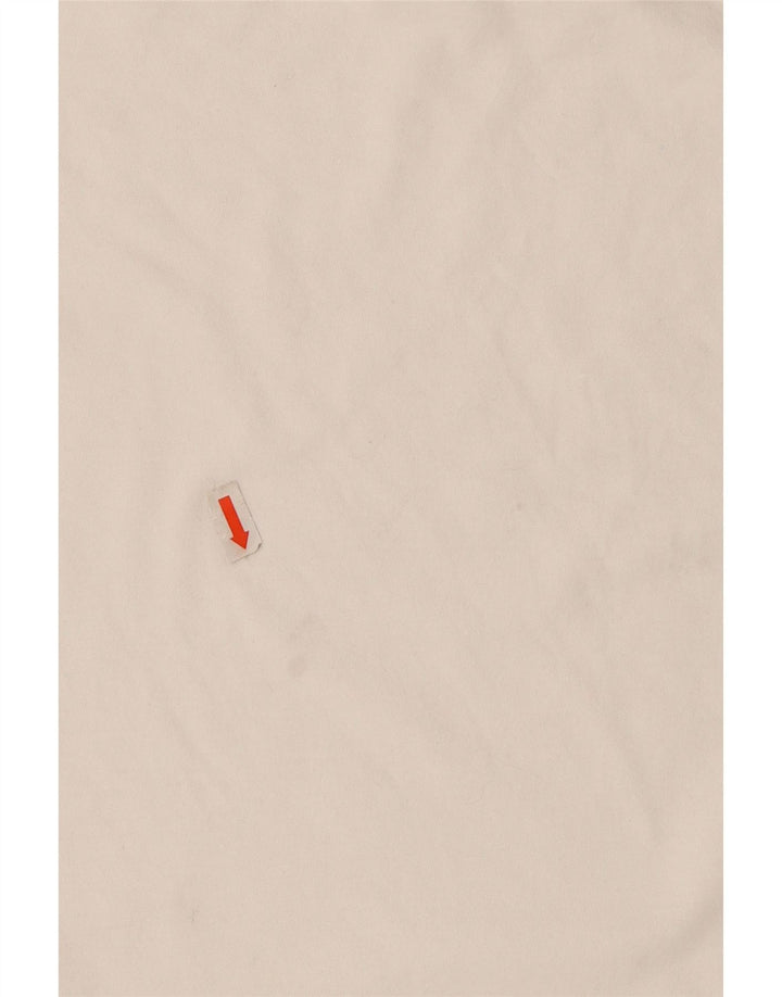 CAMPEÃO Camiseta masculina gráfica grande algodão branco