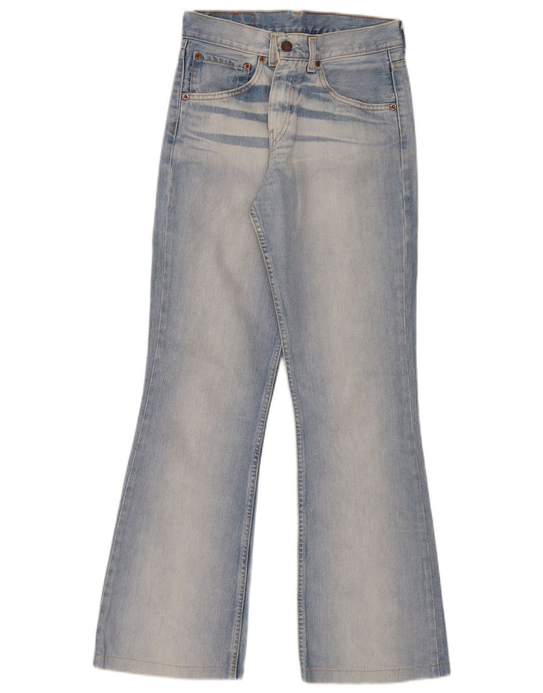 Calça jeans feminina Bootcut Levi's W29 L31 azul algodão