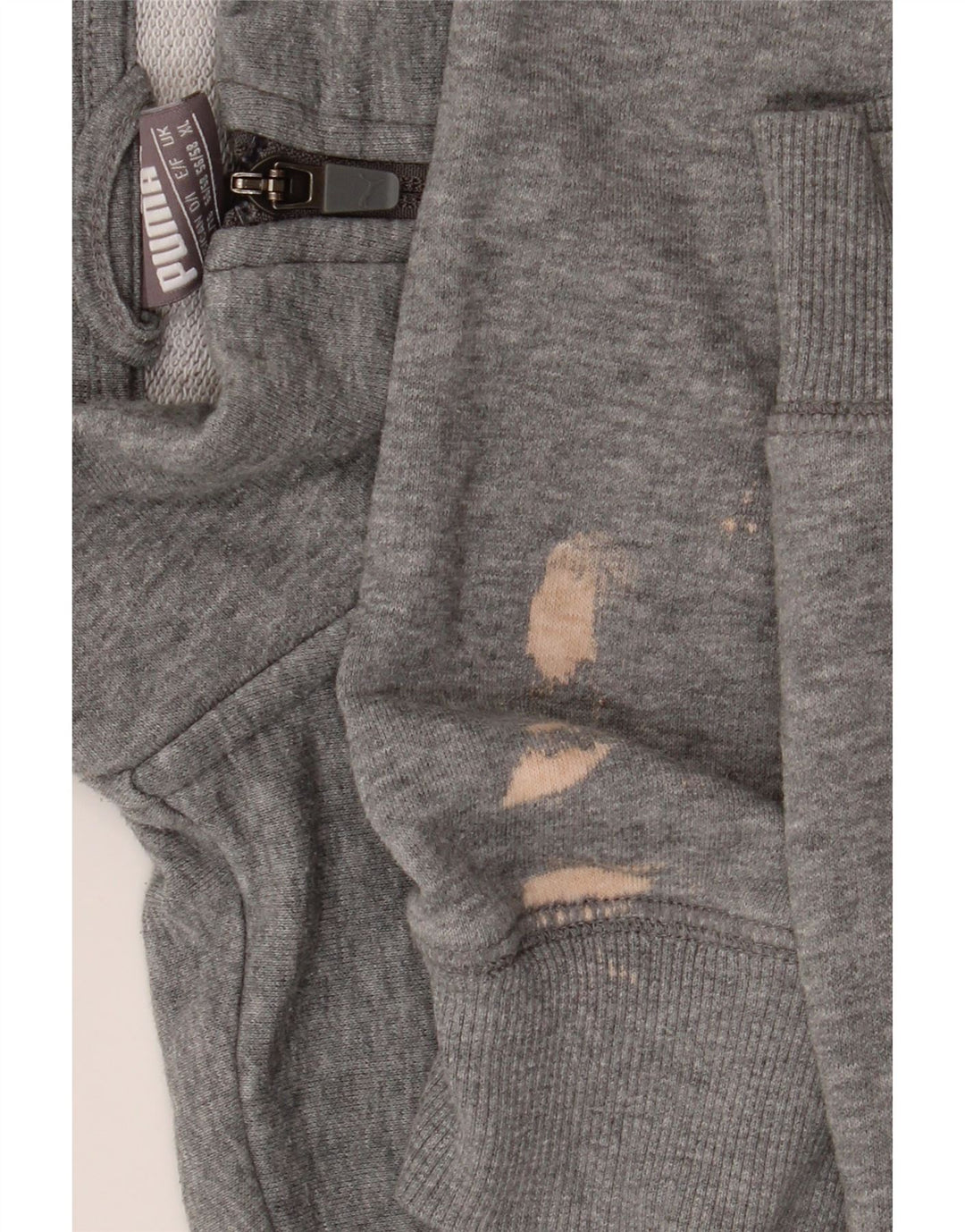 Jaqueta Puma Mens Graphic Tracksuit Top XL Cinza Algodão