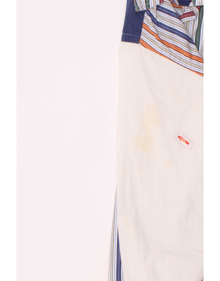 Camisa masculina Harmont & Blaine 10-11 anos média listrada multicolorida algodão