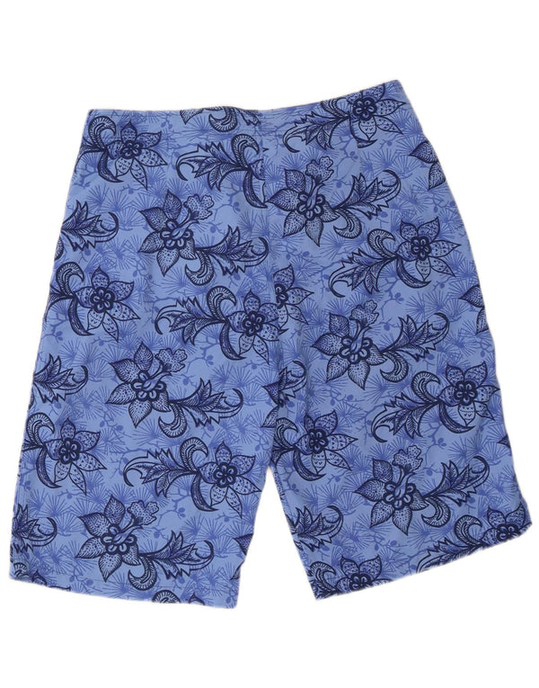 Shorts de natação masculino Champion grande azul floral poliamida praia