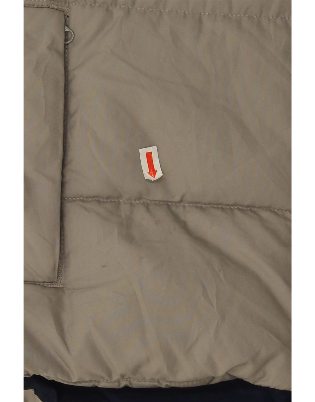 Colete acolchoado Nike Boys 10-11 anos cinza médio colorblock poliéster