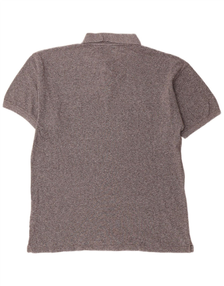Camisa polo masculina Champion grande cinza manchada