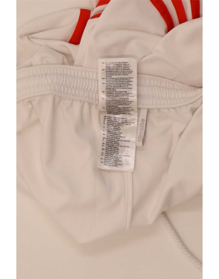 Adidas Masculino Climalite Sport Shorts Médio Branco Poliéster