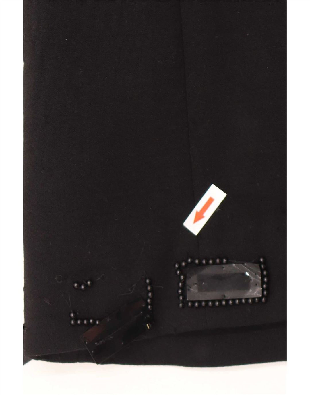 Jaqueta blazer Longline feminina Emilio Pucci Reino Unido 14 lã virgem preta média