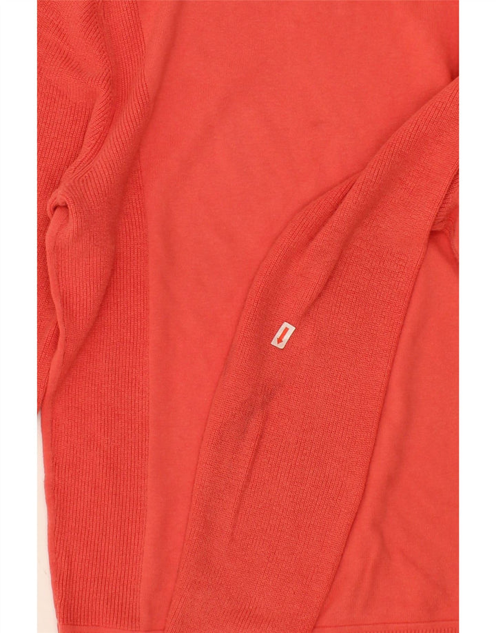 TED BAKER Womens Crew Neck Jumper Sweater Size 3 Medium Red Cotton Vintage Ted Baker and Second-Hand Ted Baker from Messina Hembry 