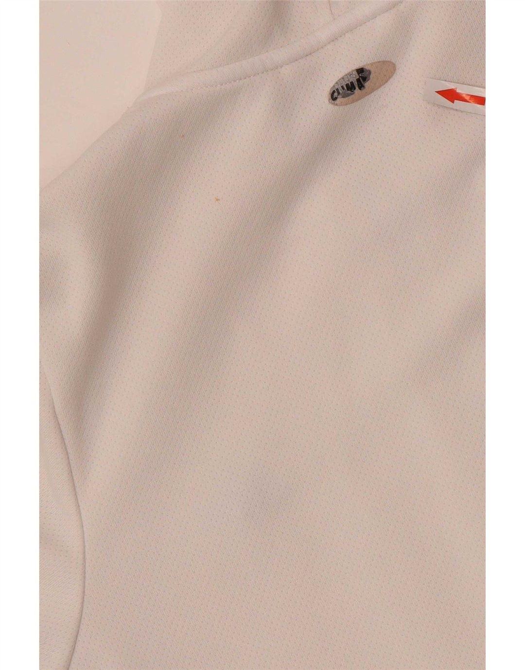 Suéter adidas feminino com capuz e zíper UK 12 médio branco poliéster