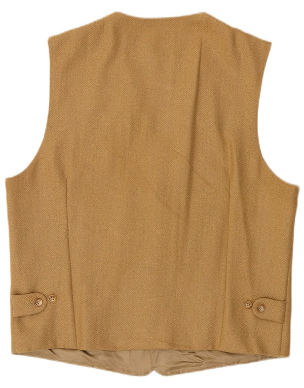 Colete masculino Pierre Cardin IT 48 lã marrom médio