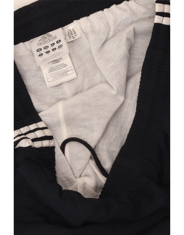 Calças de treino masculinas ADIDAS poliéster preto médio