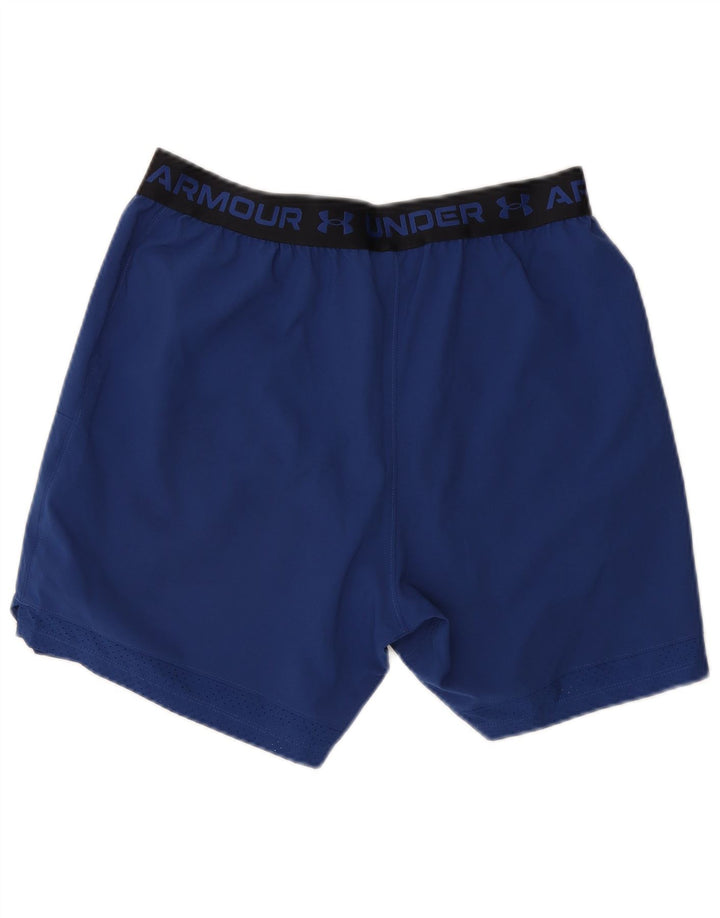 Shorts esportivos gráficos masculinos UNDER ARMOUR grandes azuis