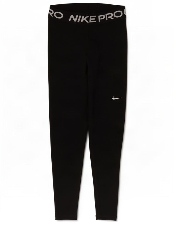 Leggings Nike Dri Fit Graphic UK 14 Médio Preto