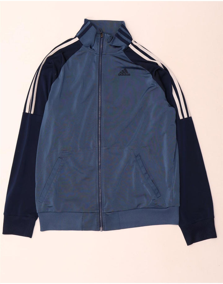 Adidas Mens Tracksuit Top Jacket Grande Azul Marinho Colorblock