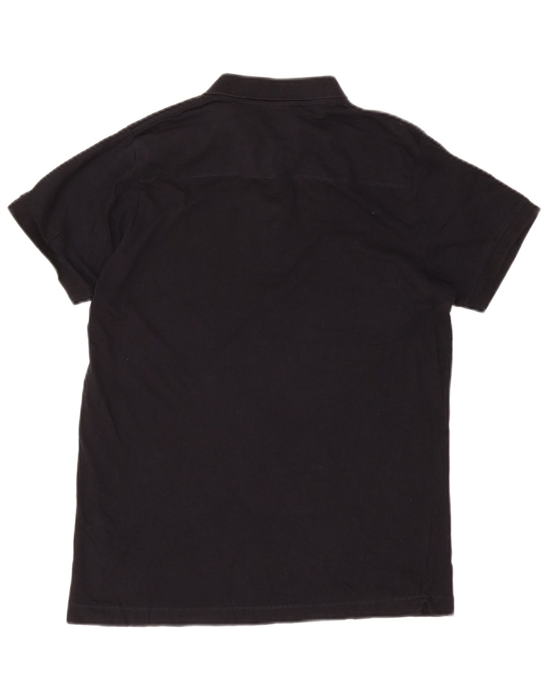 Camisa polo masculina French Connection grande algodão azul marinho