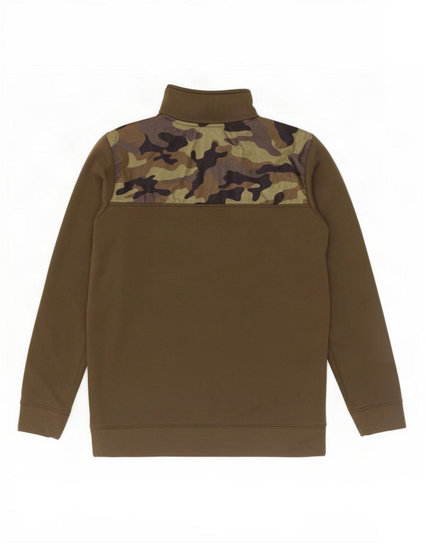 Moletom The North Face Boys 14-15 Anos XL Caqui Camuflagem