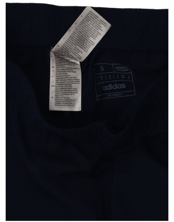 Calça Adidas Aeroready Feminina UK 10 Pequena Azul Marinho