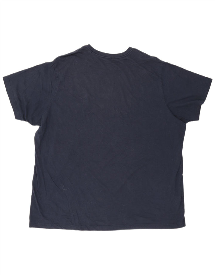 EDDIE BAUER Camiseta masculina Top 3XL Azul marinho