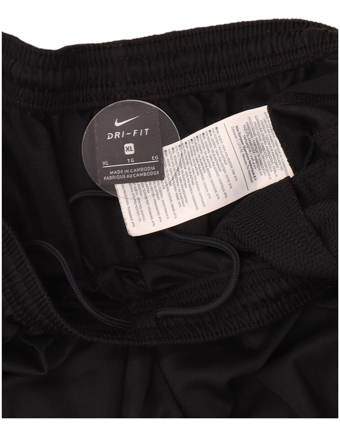 Calça de treino Nike Boys Dri Fit 13-14 anos XL preto poliéster