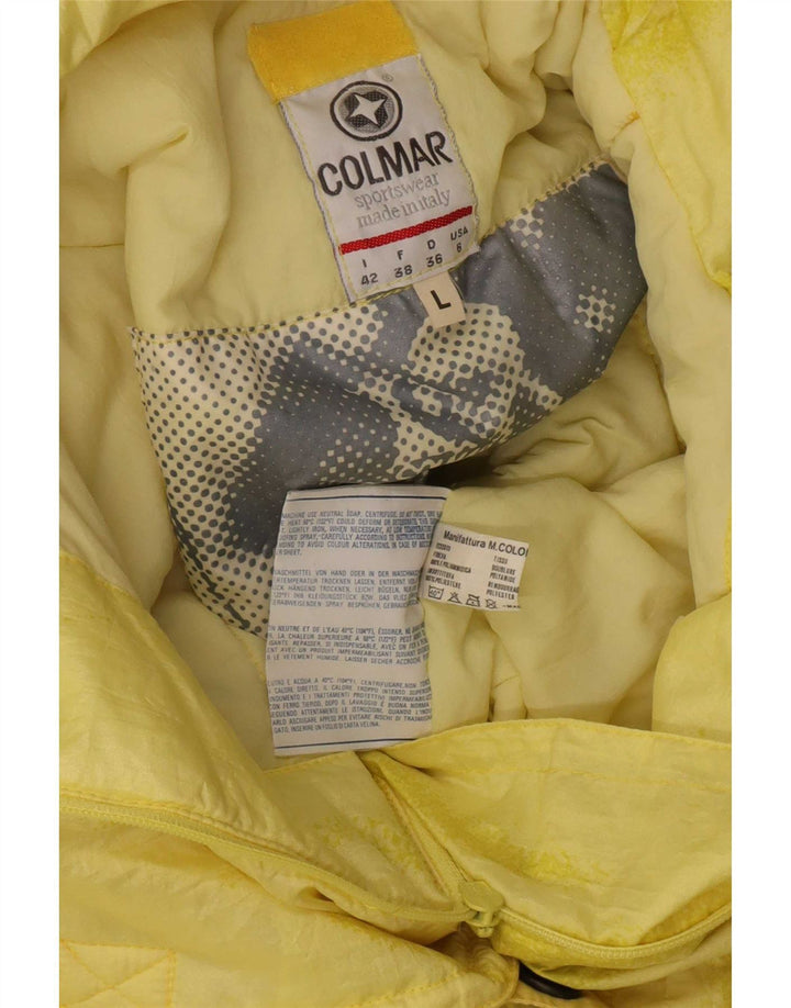 Macacão de esqui feminino Colmar UK 16 grande poliéster amarelo