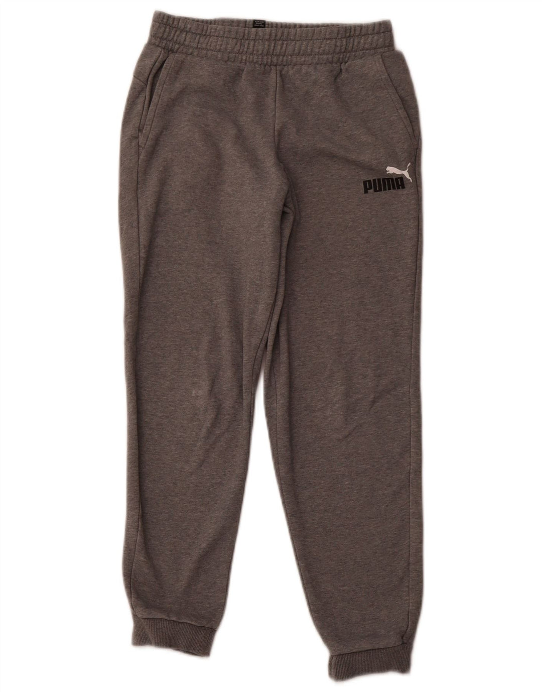 Calças de treino PUMA Meninos Joggers 13-14 Anos Cinza Algodão