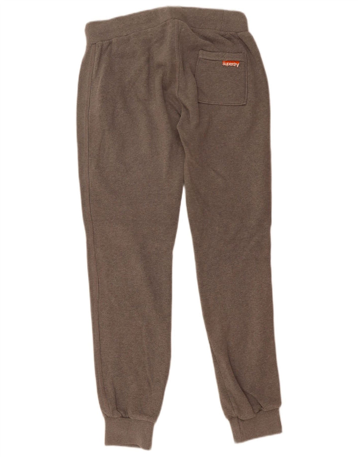 Calça de treino feminina Superdry Joggers UK 14 cinza médio manchado