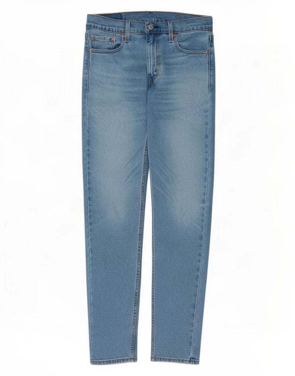 Calça jeans masculina Levi's 512 Slim Fit Tapered W30 L34 Azul Algodão