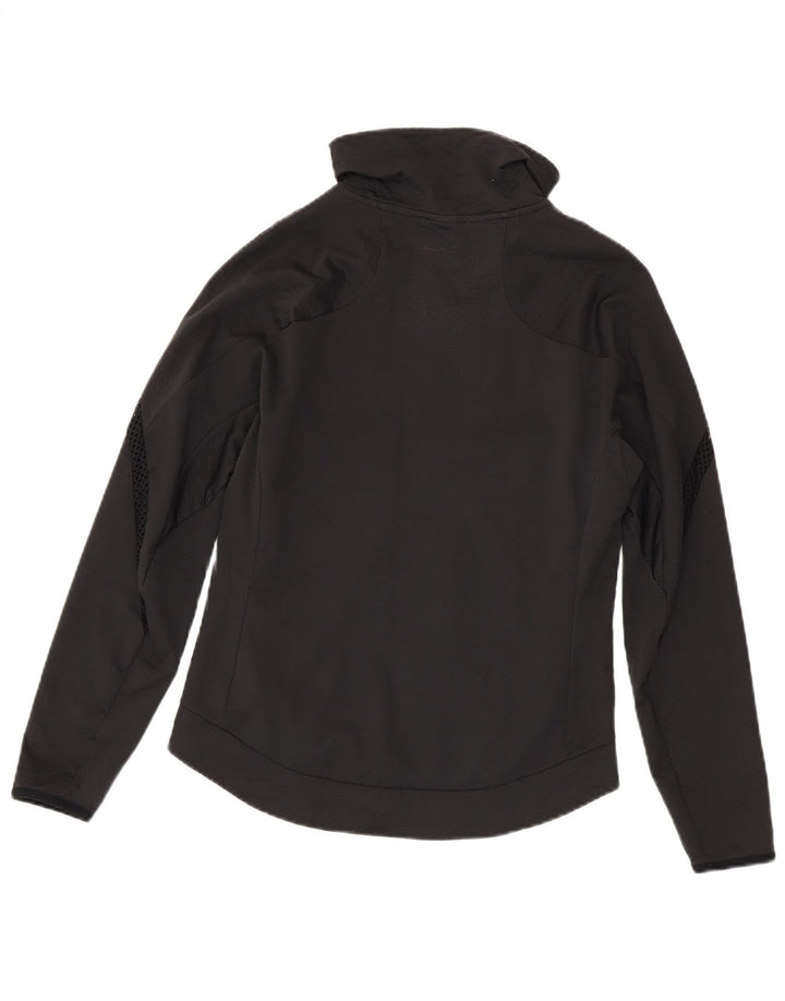 Moletom masculino Nike Dri Fit com zíper e gola alta em poliéster preto pequeno