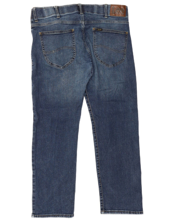 Calça jeans reta masculina Lee W34 L27 azul